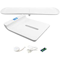 Los mejores  - Báscula de peso para bebés con carga USB Todeco con bandeja de altura extraíble- báscula digital multifunción 2 en…